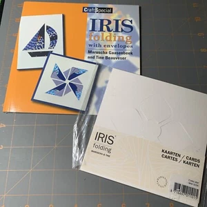 Iris Folding with Envelopes Book & Celtic Star Cards Card Making Crafting - Bild 1 von 6