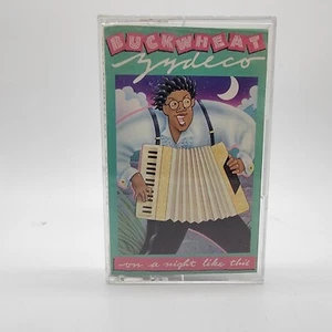 Buckwheat Zydeco - On A Night Like This- Atlantic Cassette 1987 - Picture 1 of 4