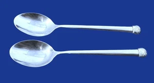 Hampton CROSSLAND Posate Inox - Set di 2 Posti Cucchiaio da Zuppa Ovale 7 3/4" - Foto 1 di 1