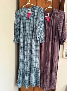 NUEVO Paquete de 2 Vestidos Target Isabel Maternidad Medianos Largos - Imagen 1 de 2