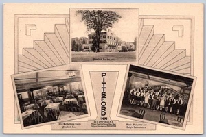 K32/ Pittsford New York Postcard c1910 Monroe Co 3View Inn Entertainers 219 - Bild 1 von 4