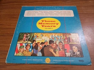 Decca Records Longines Symphonette Those Memory Years Vol 1 Vintage LP Record - Imagen 1 de 4