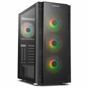 Case computer desktop ATX Nox-Xtreme 1 Nero E-ATX - Afbeelding 1 van 10