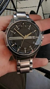 Mens Watch Armani Exchage AX2103 Quartz Oversized Steel Case 46mm - Picture 1 of 11