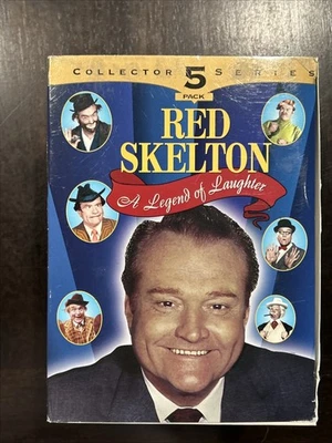 Red Skelton A Legend Of Laughter 5 VHS Collector Series Box Set Pigeon Blunders - Image 1 of 4
