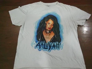 Aaliyah Tour weißes Tshirt Größe XL - Bild 1 von 4