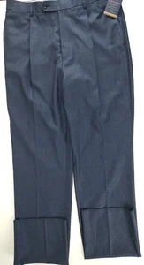 Pantalones Hart Schaffner Marx Luxury Series Chicago Fit para hombre 100 % lana 34R nuevos con etiquetas leer - Imagen 1 de 6