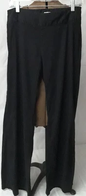 Брюки-чино WHITE HORSE BLACK MARKET расклешенные женские размер Small черные - Изображение 1 из 4