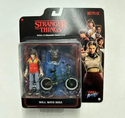 Figura de acción Netflix Stranger Things Will With Bike nueva Jazwares Foto 1 de 4
