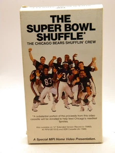 Cinta VHS aleatoria del Super Bowl de los Chicago Bears 1985 Jim McMahon Walter Payton - Imagen 1 de 4