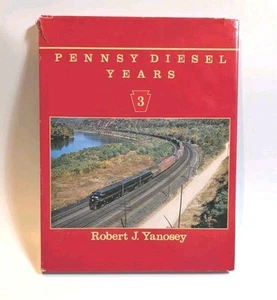 Lotto libri ferroviari libri sole del mattino PENNSY DIESEL ANNI V3 con 2 stampe treno - Foto 1 di 10