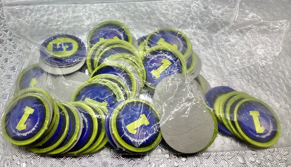 Risk 2210 A.D. Board Game Lot 80 ENERGY CHIPS  Markers ~ EXCELLENT (T1) - Image 1 of 1