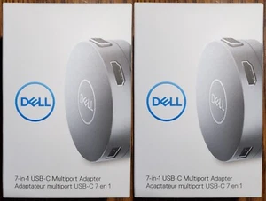 2x Neu! Versiegelt! Dell DA310 7-in-1 USB-C Multiport Adapter - New York Versender! - Bild 1 von 3