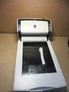 Fujitsu fi-6230 Color Duplex Document Scanner MISSING TRAYS- 28500 SCANS / ERROR - Afbeelding 1 van 3