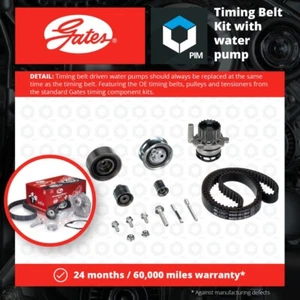 Timing Belt & Water Pump Kit KP25649XS-1 Gates Set 5649XS 788313251 Quality New - Picture 1 of 4