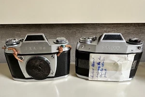 EXA 500 und EXA IIa defekte Body analoge 35 mm Vintage SLR Kamera Vintage DDR - Bild 1 von 3