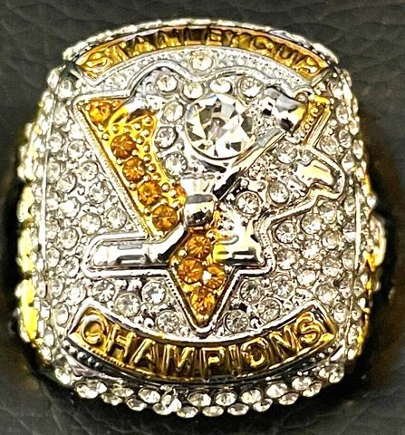 NHL Crosby 2017 Pittsburgh Penguins Stanley Cup Hockey Replica Ring Cover