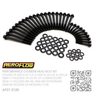 AEROFLOW HEAD BOLTS V8 GEN IV LS2 6.0L/LS3 6.2L MOTOR [HOLDEN WL-WM-WN CAPRICE] - Picture 1 of 5