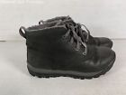 Timberland Womens Mt Hayes A18kx Black Leather Lace Up Ankle Snow Boots Size 10