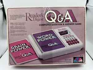 Readers Digest Q&A Computer Frage & Antwort Spiel 1980 getestet - funktioniert - Bild 1 von 9