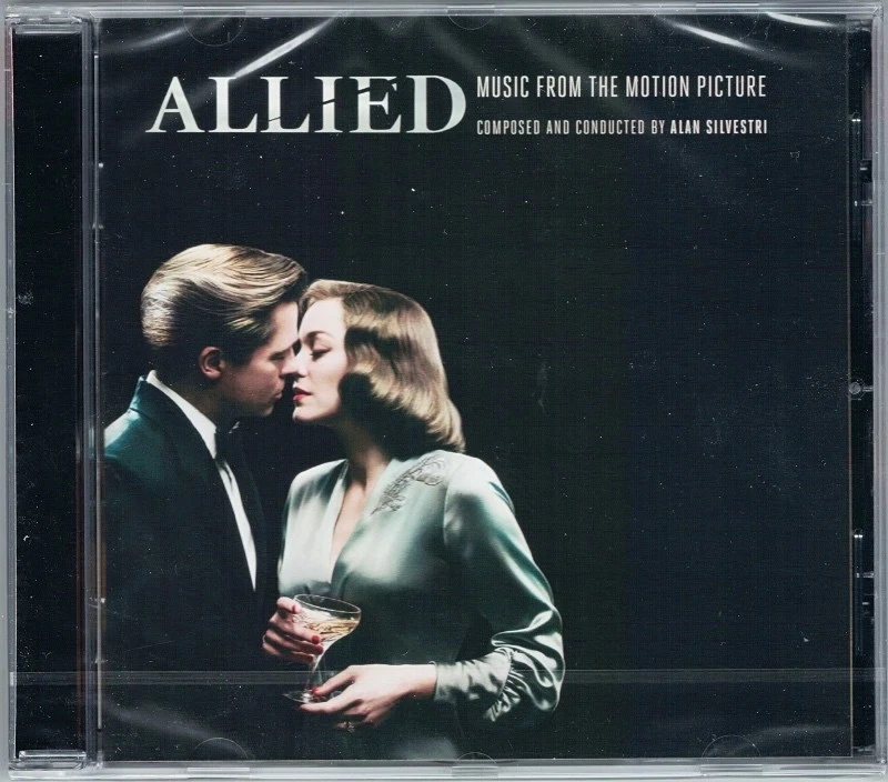 ALLIED Alan Silvestri OST Soundtrack Score Music CD Vertraute Fremde Brad Pitt - Bild 1 von 1