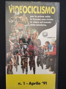 WHS Logos TV Video ciclismo n° 1 Aprile 1991 - Primo numero sigillato nuovo raro - Foto 1 di 9