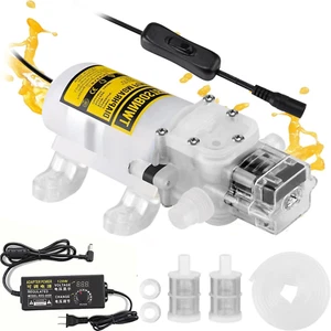 Bomba de transferencia de vino eléctrica para el hogar 100-230 V velocidad ajustable grado alimenticio auto- - Imagen 1 de 12