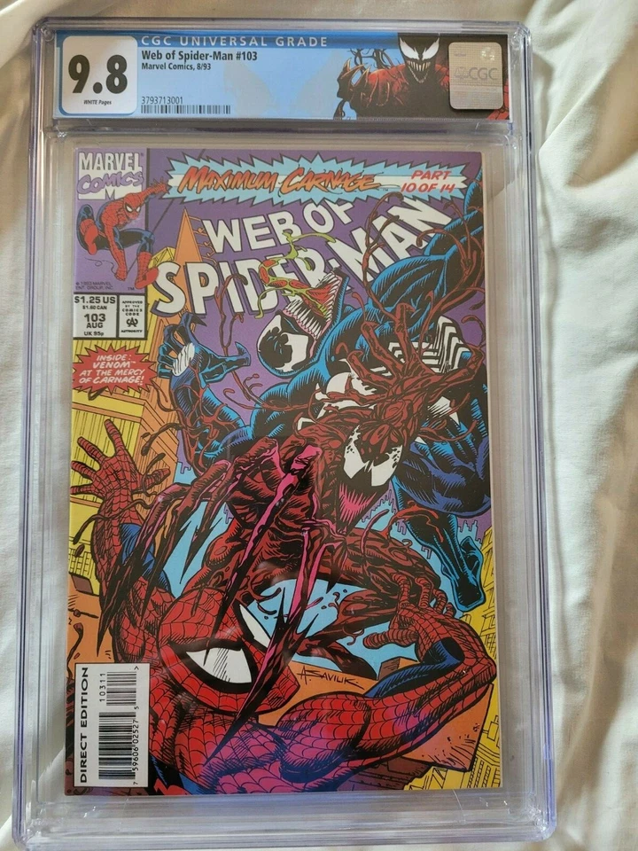 Web of Spider-Man #103 (Marvel Comics August 1993)