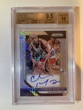 2018-19 Panini Prizm CHARLES BARKLEY Mojo #’d /25 Auto BGS 9.5 Gem Mint Sixers