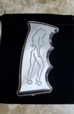 Custom Billet Pistol Grip shift knob shifter "girl" Can-Am Outlander Renegade  - Image 1 of 3