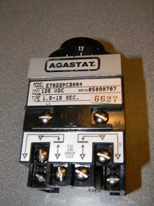 Agastat E7022PCB004 Relè di ritardo qualificato nucleare, 1,5 - 15 sec nuovo senza scatola - Foto 1 di 8