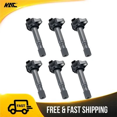 Ignition Coil Pack of 6 For Honda Pilot 3.5L 2016 2017 2018 2019 2020 UF713 New - Image 1 of 4