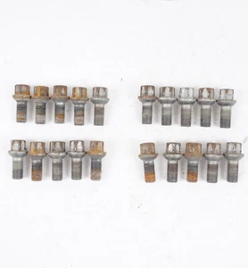 2008-2014 Mercedes-Benz W204 C300 C250 C350 WHEEL LUG NUT BOLTS SET OF 20 OEM - Picture 1 of 4