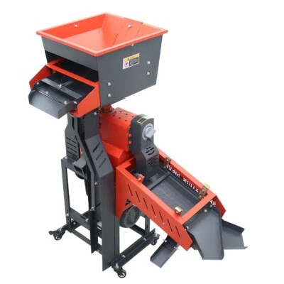 Rice Milling Machine w/ Multi-layer Vibrating Screen Brown Rice Peel Grind 220V - Image 1 of 4