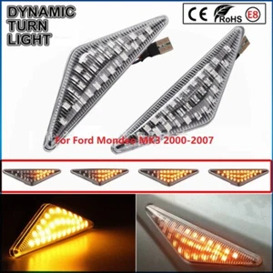 Intermitente lateral LED negro Smoke XY para Ford Focus MK I Mondeo MK III - Imagen 1 de 8