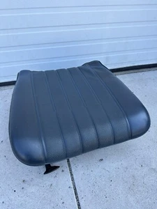 79-91 Mercedes 300SD 560SEL Driver Bottom Seat Cushion w/ Base Cover Blue - Picture 1 of 16