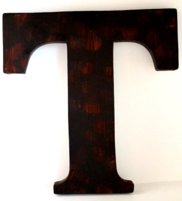 Pottery Barn ~ RUSTIC METAL LETTER "T" ~ NIB HTF!! - Image 1 of 4