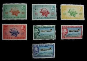 ETHIOPIA - SCOTT# C34-C40 - MH - CAT VAL $13.00 - Picture 1 of 2