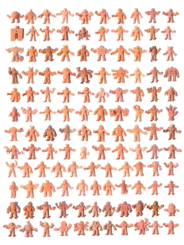 MUSCLE Men Singles CHOOSE: Vintage 1980's Mattel M.U.S.C.L.E. Kinnikuman Figures Cover