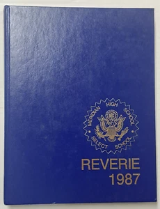 1987 Reverie Meridian High School, Meridian Mississippi annual HB book - Picture 1 of 12