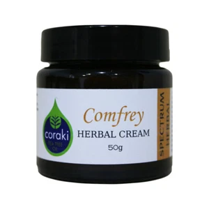 ^ Spectrum Herbal Herbal Cream Comfrey with Coraki Tea Tree Oil 50g - Picture 1 of 1