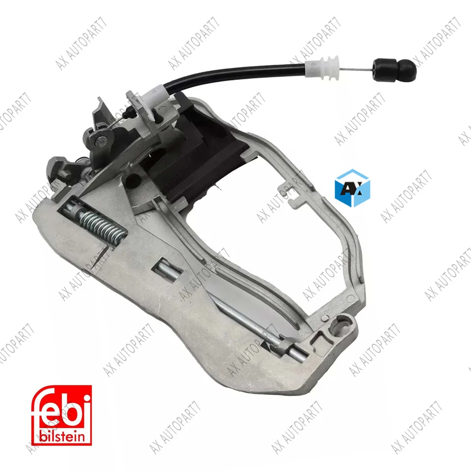FEBI Front Passenger Side Outside Door Handle Carrier 51218243616 For BMW X5 E53 - Image 1 of 4