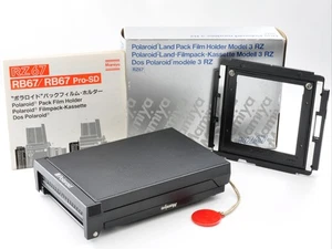 Mamiya RZ67 RB67 Pro-SD Polaroid Back Model 3 RZ P Adapter Near Mint Japan 0274 - Bild 1 von 24