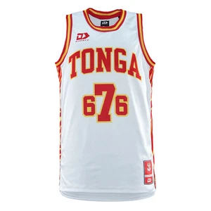 Tonga 2026 NRL Mens Basketball Singlet Sizes S-7XL BNWT - Bild 1 von 4