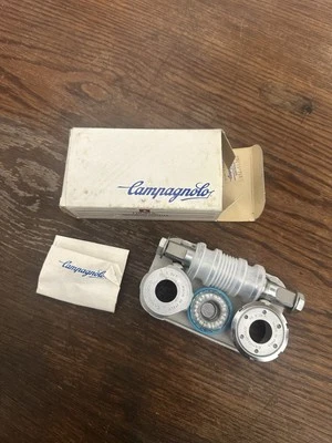 Vintage NOS  NIB Campagnolo Chorus 70ss Bottom Bracket Italian  Thread 111mm - Image 1 of 4