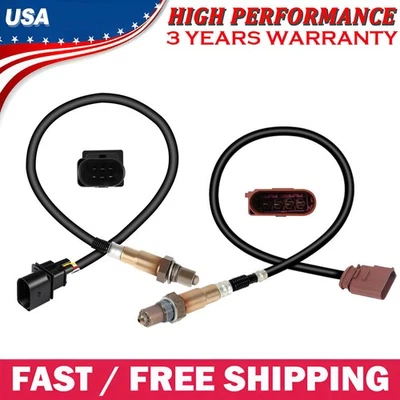 Sensores de oxígeno aguas arriba+aguas abajo 2 piezas para Volkswagen Passat 1,8 L Turbo 2001-2005 Foto 1 de 4