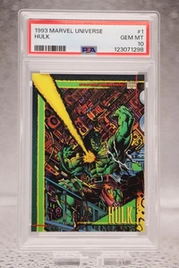 1993 Marvel Universe HULK #1 PSA 10 Gem Mint  - Picture 1 of 2