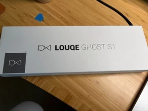 (Open box - excellent) Louqe Ghost S1 Tophat Large Limestone LQ-GHS103-TH-3LI - Picture 1 of 3
