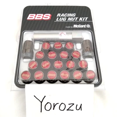 New BBS Racing Lug Nut Set McGard M12x1.5 For Toyota Honda Mazda Mitsubishi JPN - Image 1 of 3