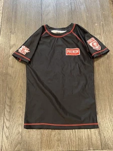 Boys Phenom Jiu Jitsu Rashguard Compression Shirt Large - Picture 1 of 1